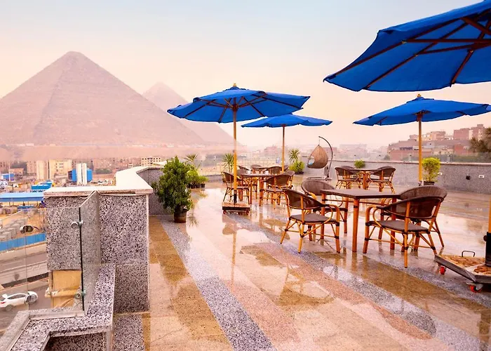 Blue Pyramids Eyes Hotel