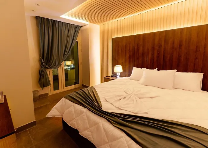 Blue Pyramids Eyes Hotel